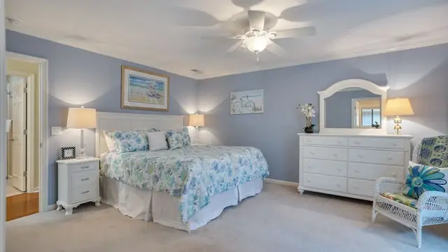 Bedroom of this home in Sea Pines