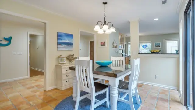 Dining area of this home in Sea Pines