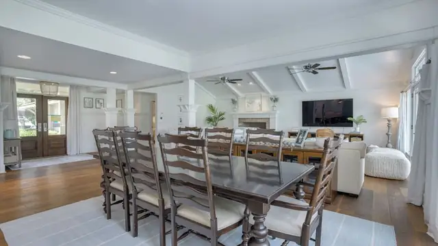 Dining area of this home in Sea Pines