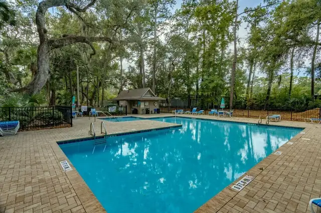 Pool of this home in Sea Pines
