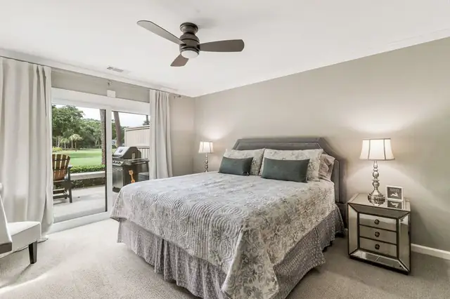 Bedroom of this home in Sea Pines