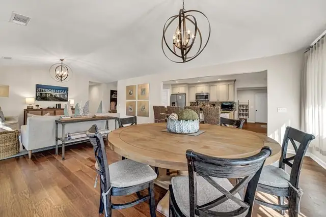 Dining area of this home in Sea Pines