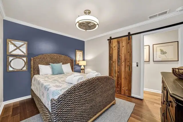 Bedroom of this home in Sea Pines
