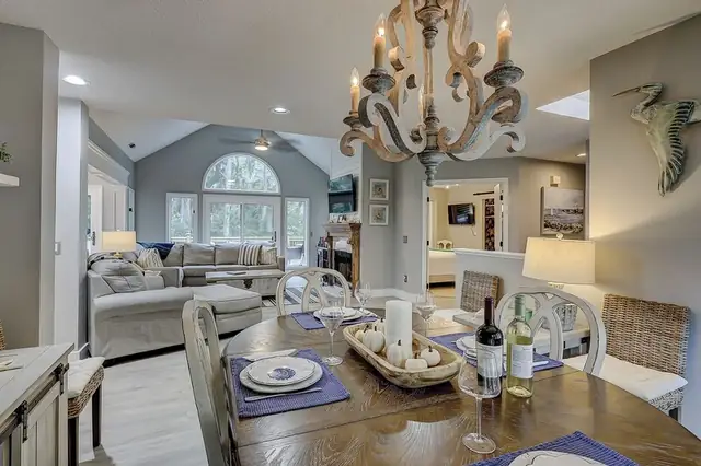 Dining area of this home in Sea Pines