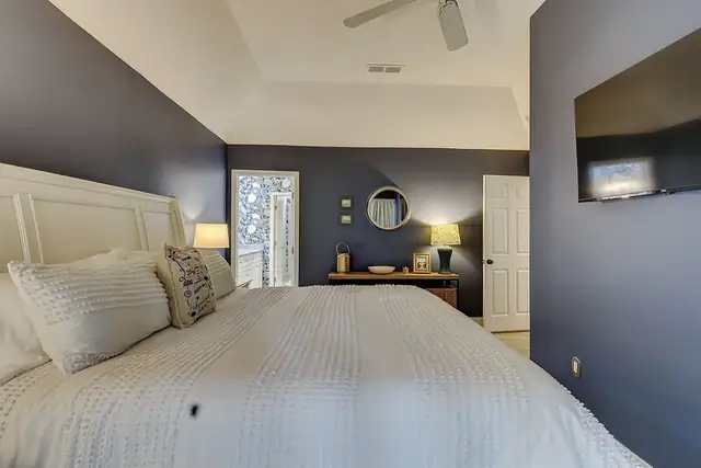 Bedroom of this home in Sea Pines