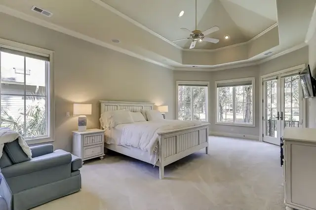 Bedroom of this home in Sea Pines