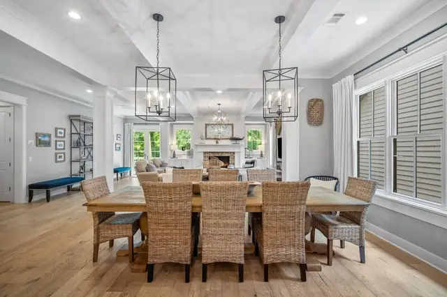 Dining area of this home in Sea Pines