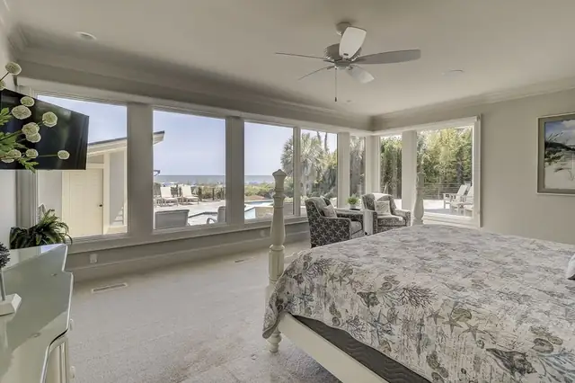 Bedroom of this home in Sea Pines