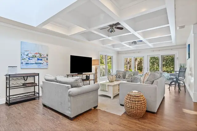 Living room of this home in Sea Pines