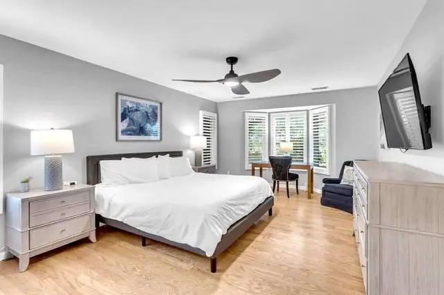 Bedroom of this home in Sea Pines