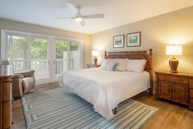 Bedroom of this home in Sea Pines