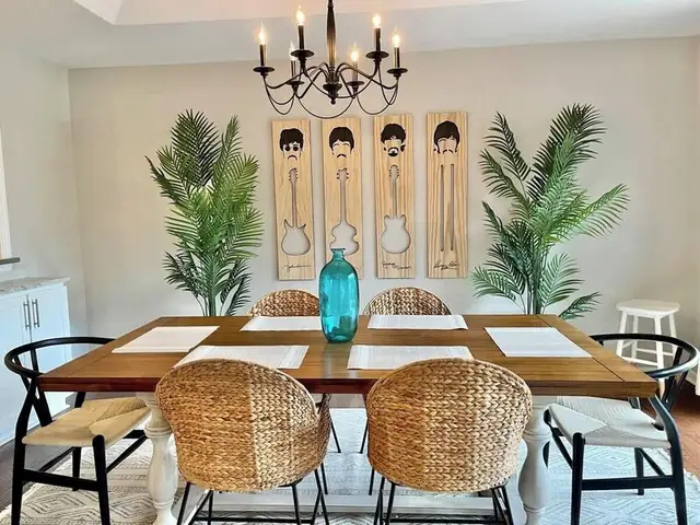 Dining area of this home in Sea Pines