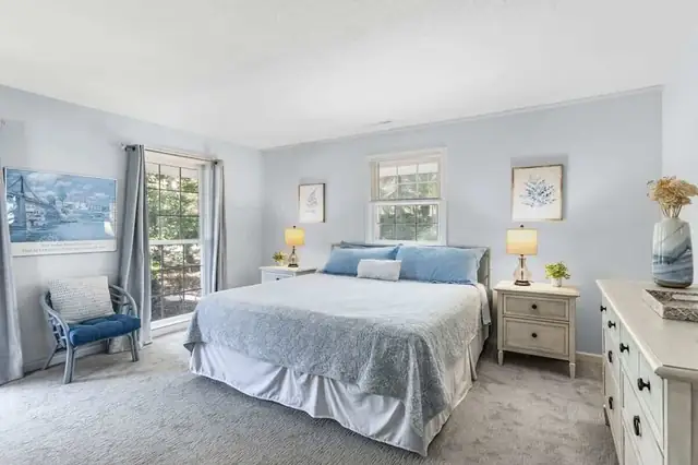 Bedroom of this home in Sea Pines