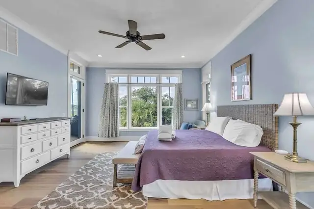 Bedroom of this home in Sea Pines