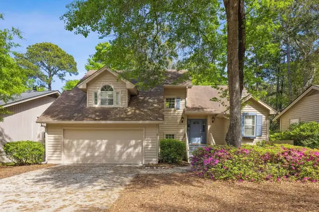Outside of this home in Sea Pines