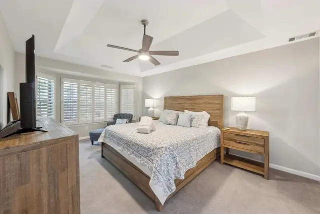 Bedroom of this home in Sea Pines