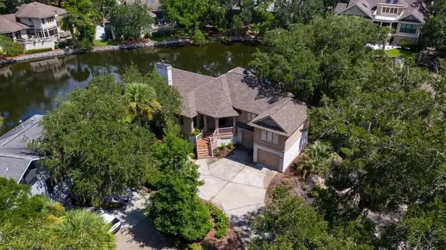 Balcony of this home in Sea Pines
