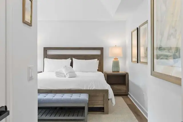Bedroom of this home in Sea Pines