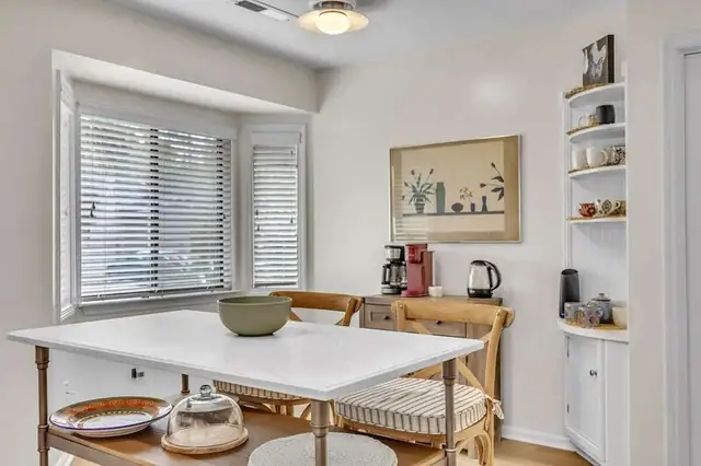 Dining area of this home in Sea Pines