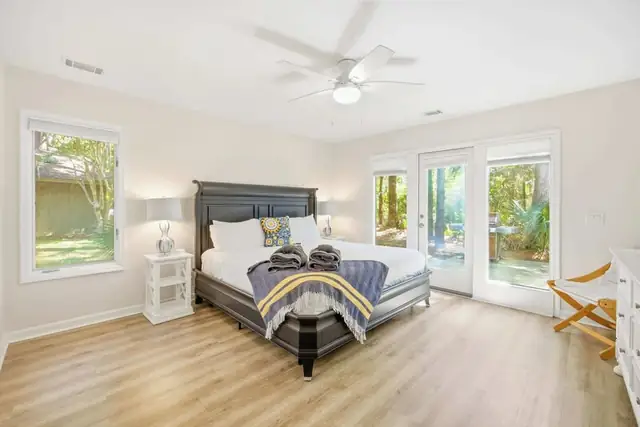 Bedroom of this home in Sea Pines