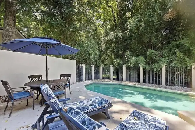 Pool of this home in Sea Pines