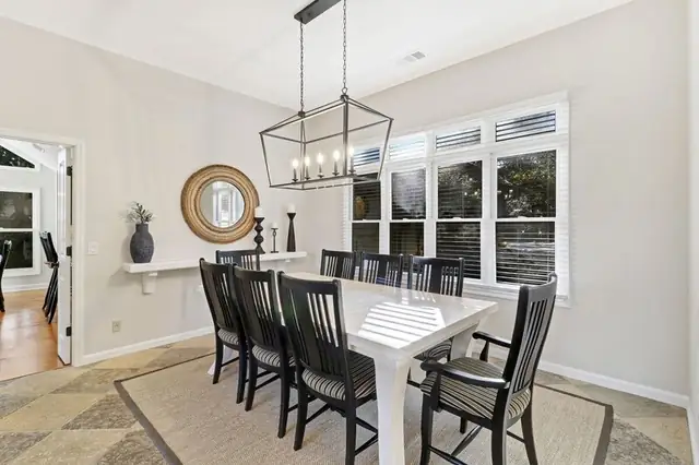 Dining area of this home in Sea Pines