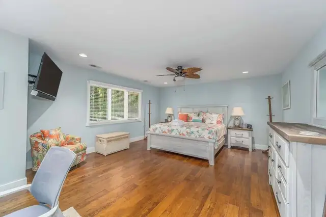 Bedroom of this home in Sea Pines