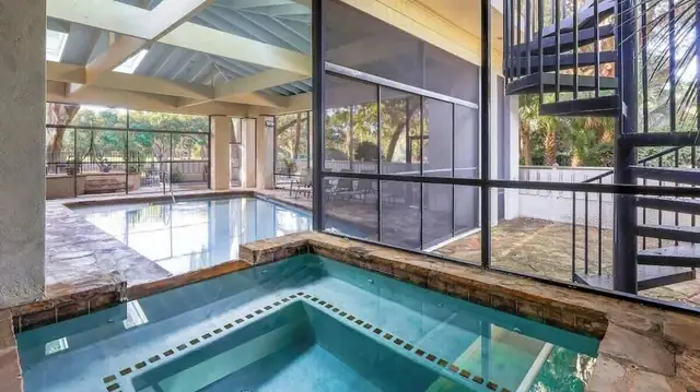 Pool of this home in Sea Pines