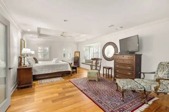 Bedroom of this home in Sea Pines