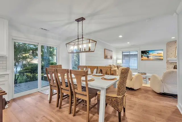 Dining area of this home in Sea Pines