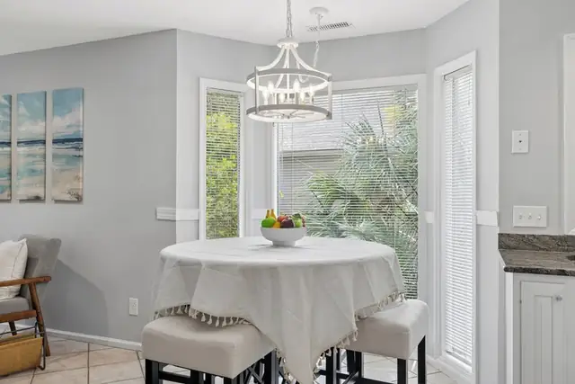 Dining area of this home in Sea Pines