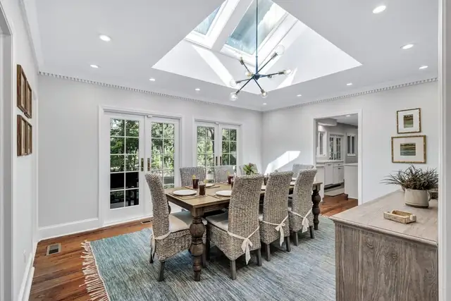 Dining area of this home in Sea Pines