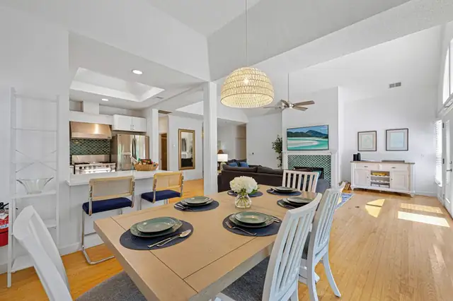 Dining area of this home in Sea Pines
