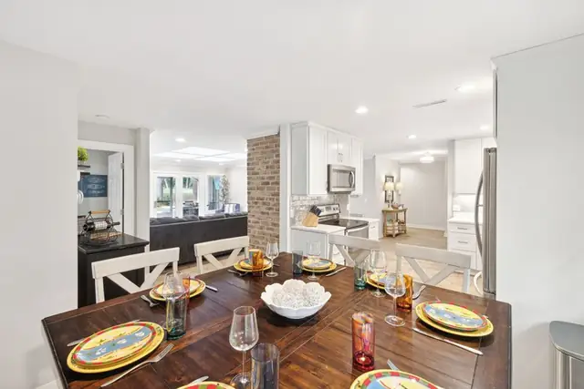 Dining area of this home in Sea Pines