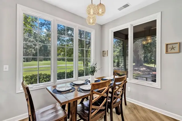 Dining area of this home in Sea Pines