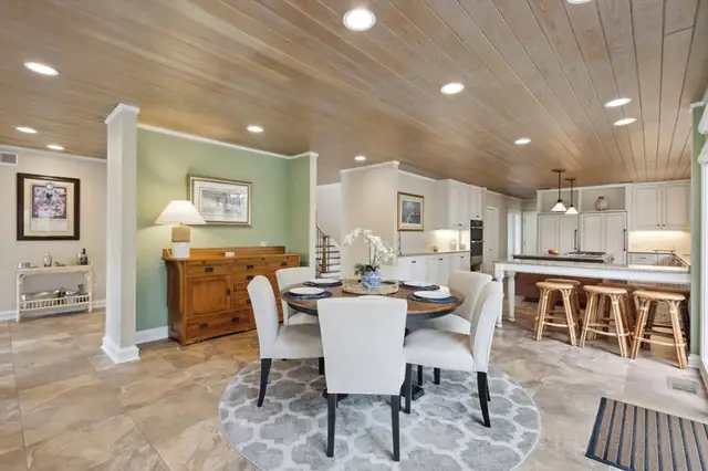 Dining area of this home in Sea Pines