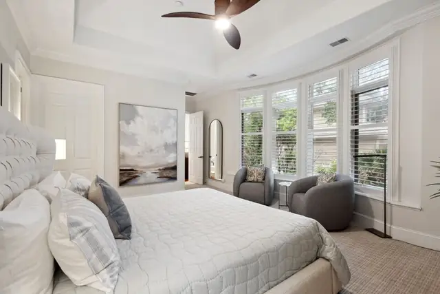 Bedroom of this home in Sea Pines