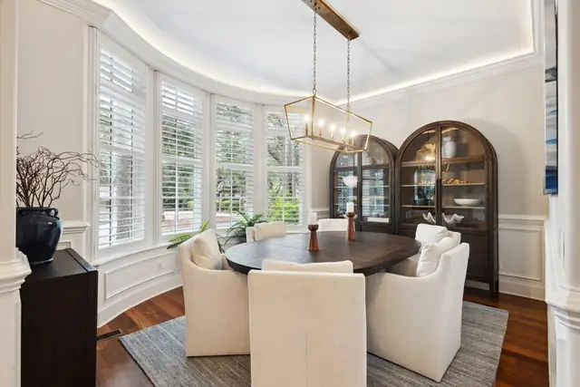 Dining area of this home in Sea Pines