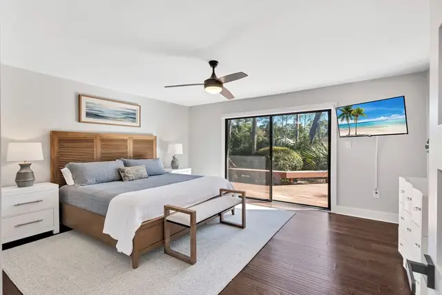 Bedroom of this home in Sea Pines