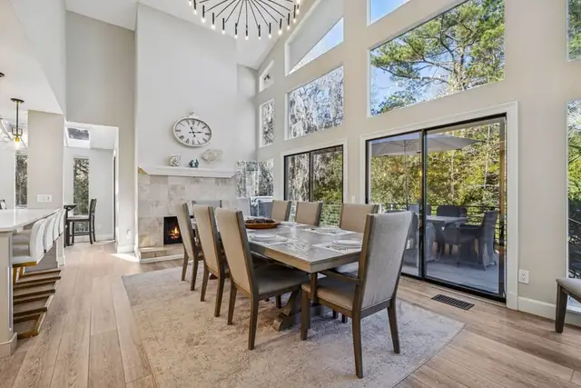 Dining area of this home in Sea Pines