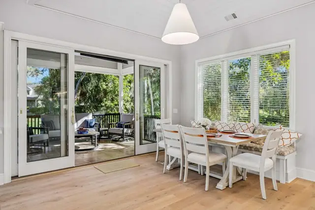 Dining area of this home in Sea Pines