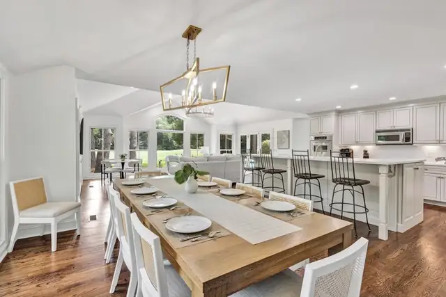 Dining area of this home in Sea Pines
