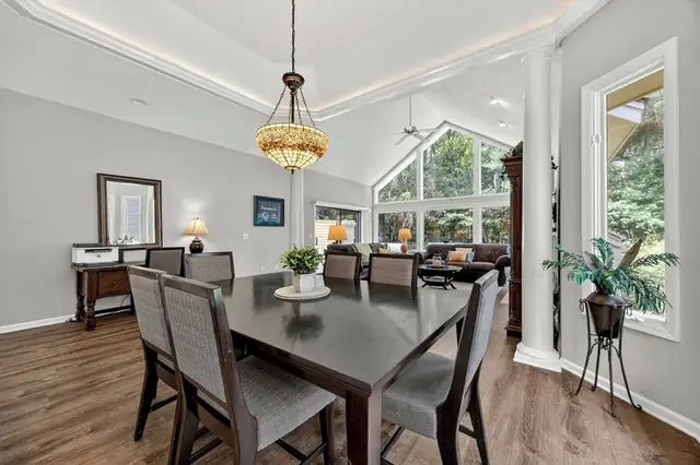 Dining area of this home in Sea Pines