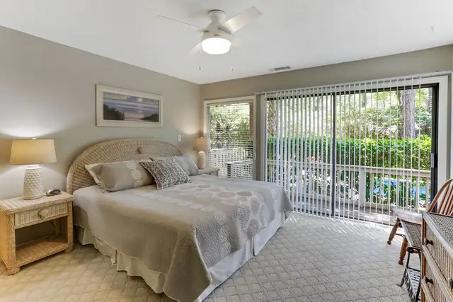 Bedroom of this home in Sea Pines