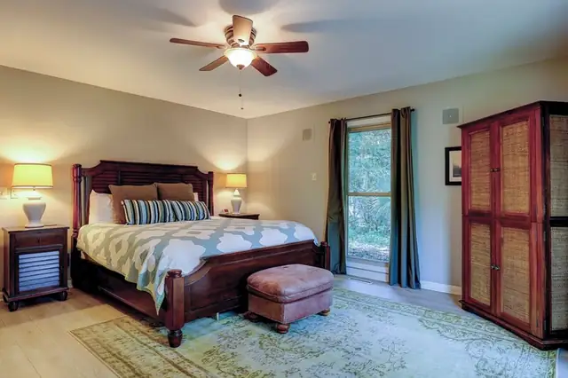 Bedroom of this home in Sea Pines
