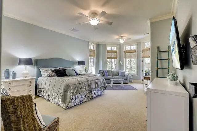 Bedroom of this home in Sea Pines
