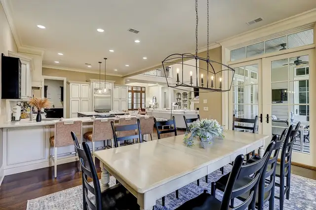Dining area of this home in Sea Pines