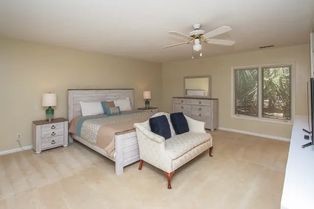 Bedroom of this home in Sea Pines
