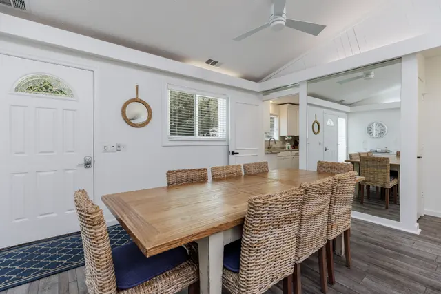 Dining area of this home in Sea Pines