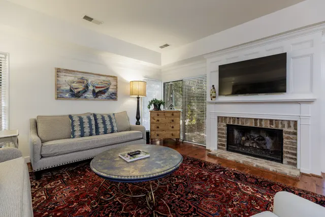 Living room of this home in Sea Pines